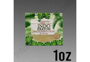 Remarkable Herbs - Kratom Powder Green Vein Indo 1oz