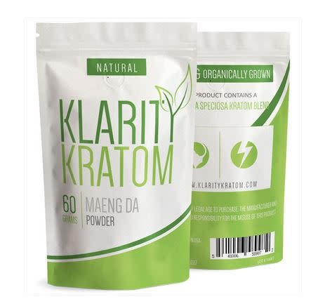 Klarity - Kratom Powder Green Vein Maeng Da 60g
