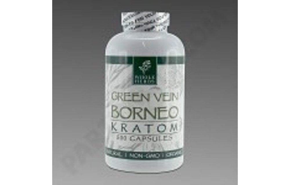 Whole Herbs - Kratom Capsule Green Vein Borneo 500ct
