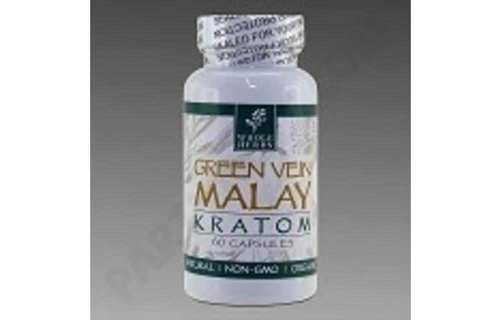 Whole Herbs - Kratom Capsule Green Vein Malay 60ct