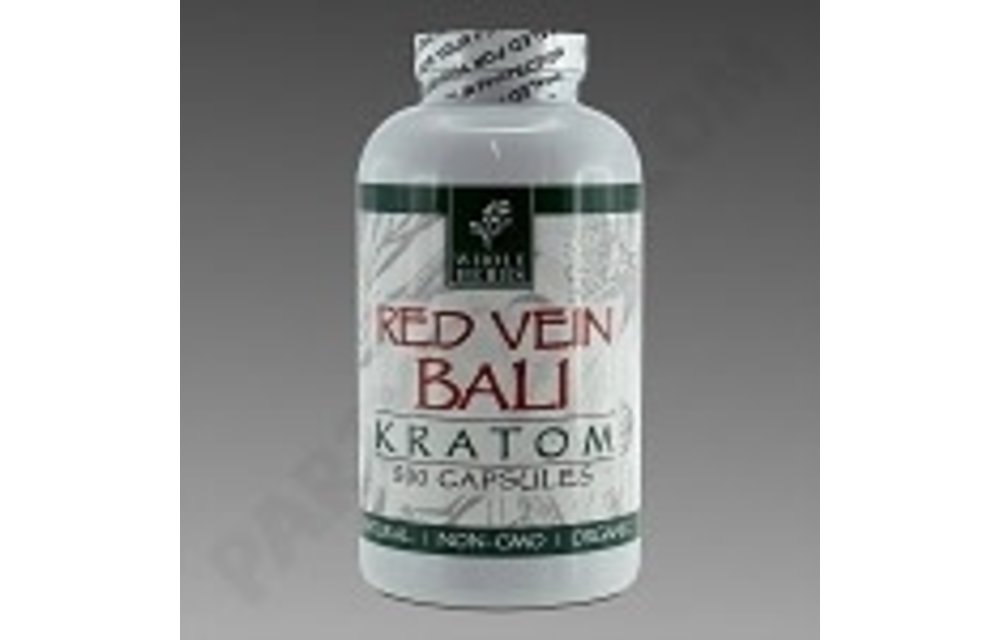 Whole Herbs - Kratom Capsule Red Vein Bali 500ct