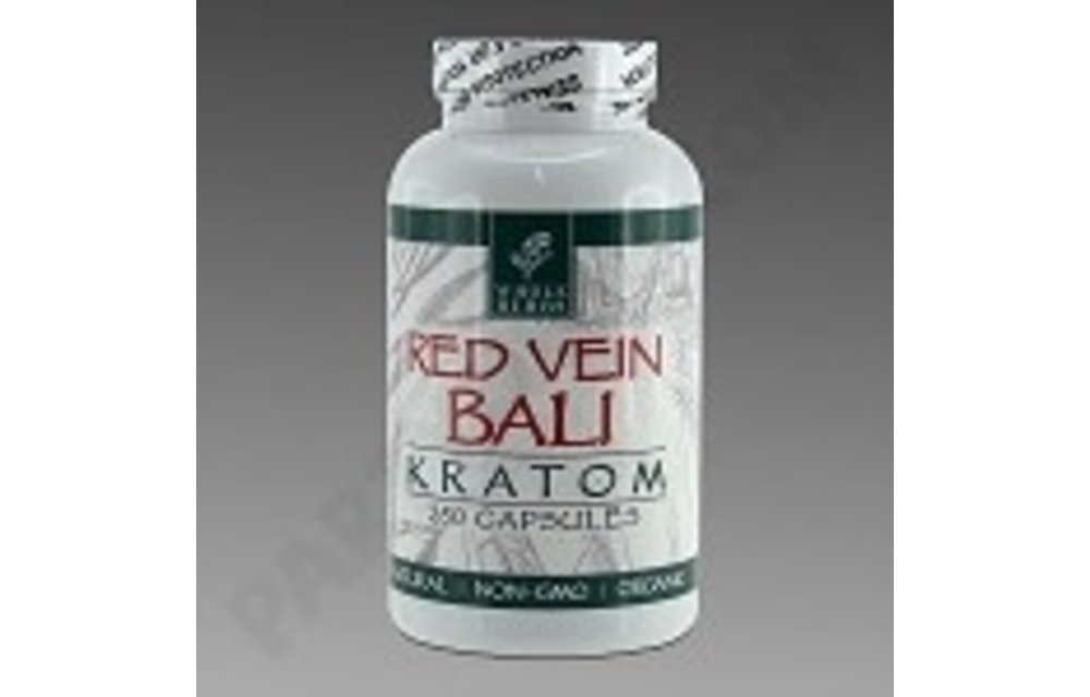 Whole Herbs - Kratom Capsule Red Vein Bali 250ct
