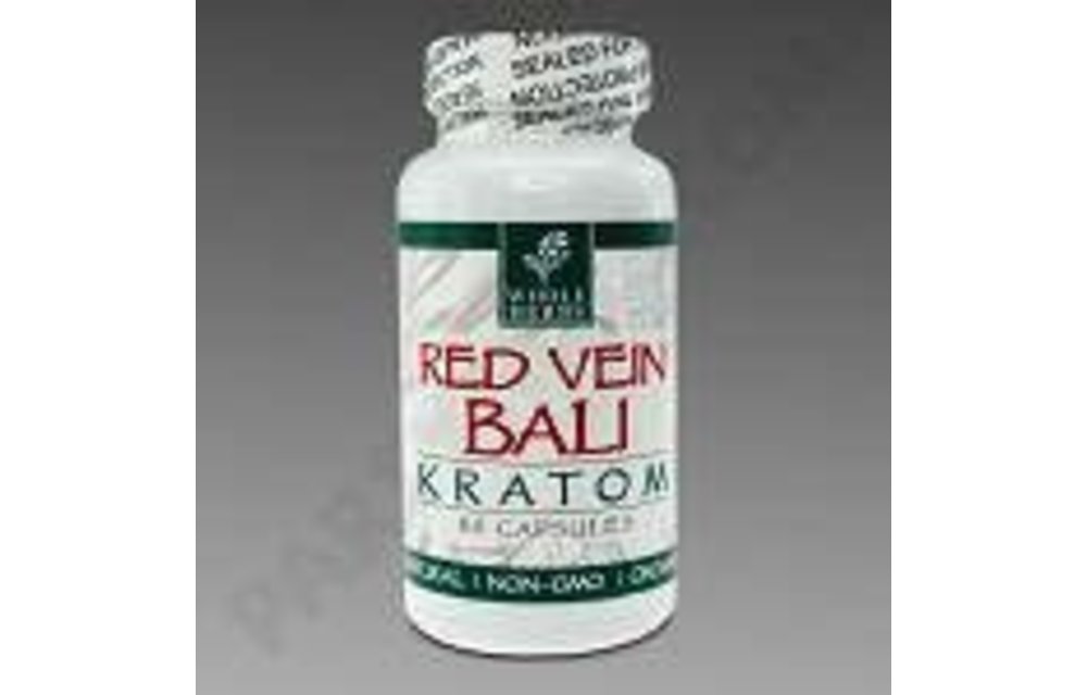 Whole Herbs - Kratom Capsule Red Vein Bali 60ct