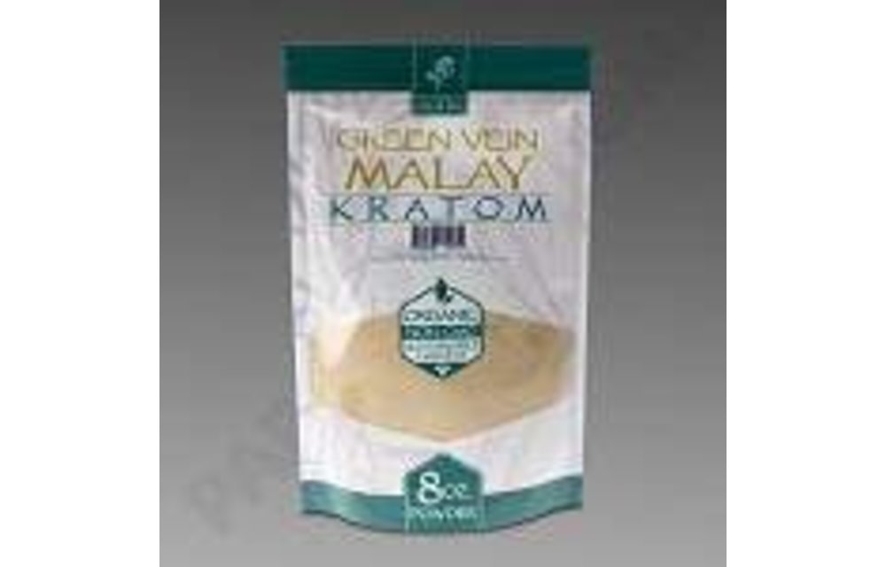 Whole Herbs - Kratom Powder Green Vein Malay 8oz