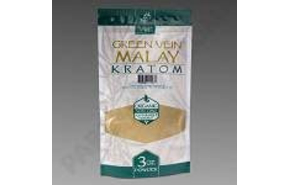 Whole Herbs - Kratom Powder Green Vein Malay 3.5oz