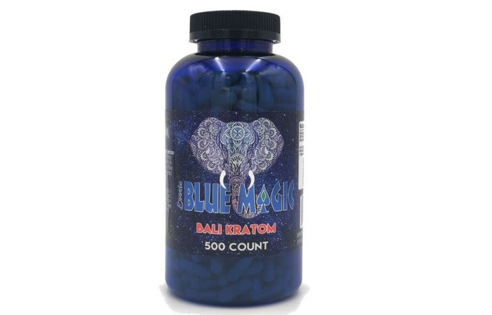 Blue Magic - Kratom Capsule Red Bali 500ct