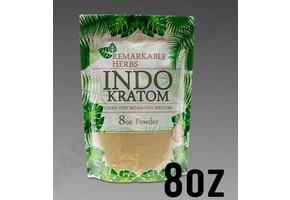 Remarkable Herbs - Kratom Powder Green Vein Indo 8oz
