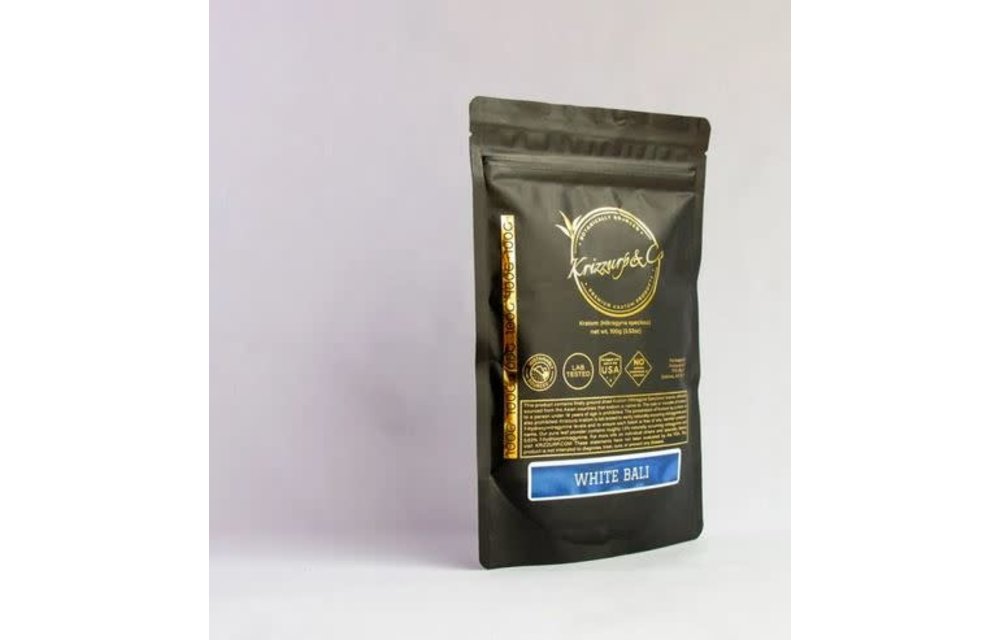 Krizzurp & Co - Kratom Powder White Bali 250g