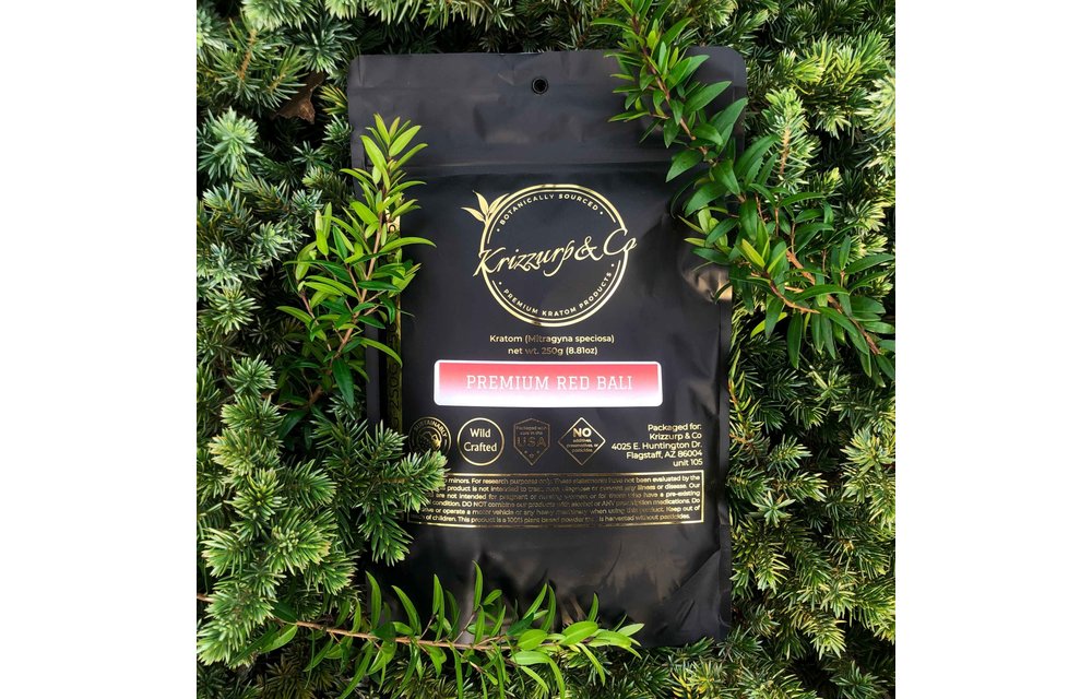 Krizzurp & Co - Kratom Powder Premium Red Bali 250g