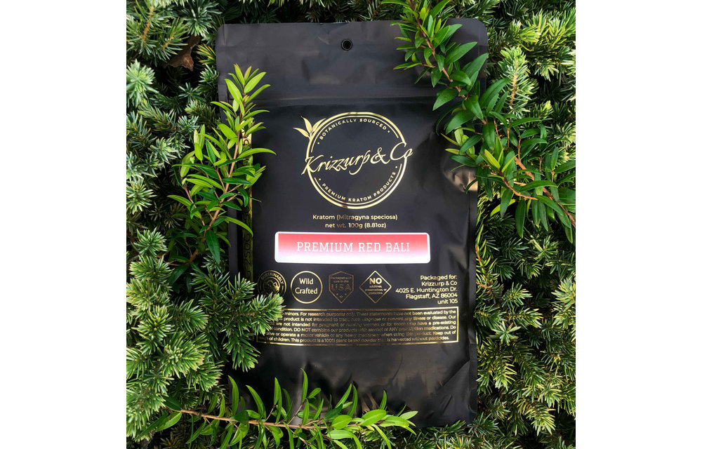 Krizzurp & Co - Kratom Powder Premium Red Bali 100g