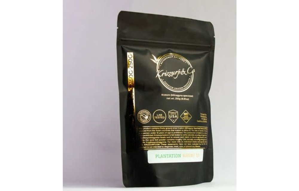 Krizzurp & Co - Kratom Powder Plantation Maeng Da 100g