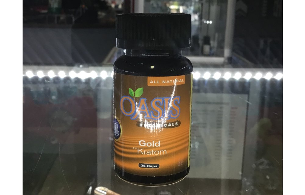 Oasis Botanicals - Kratom Capsule Gold 35ct
