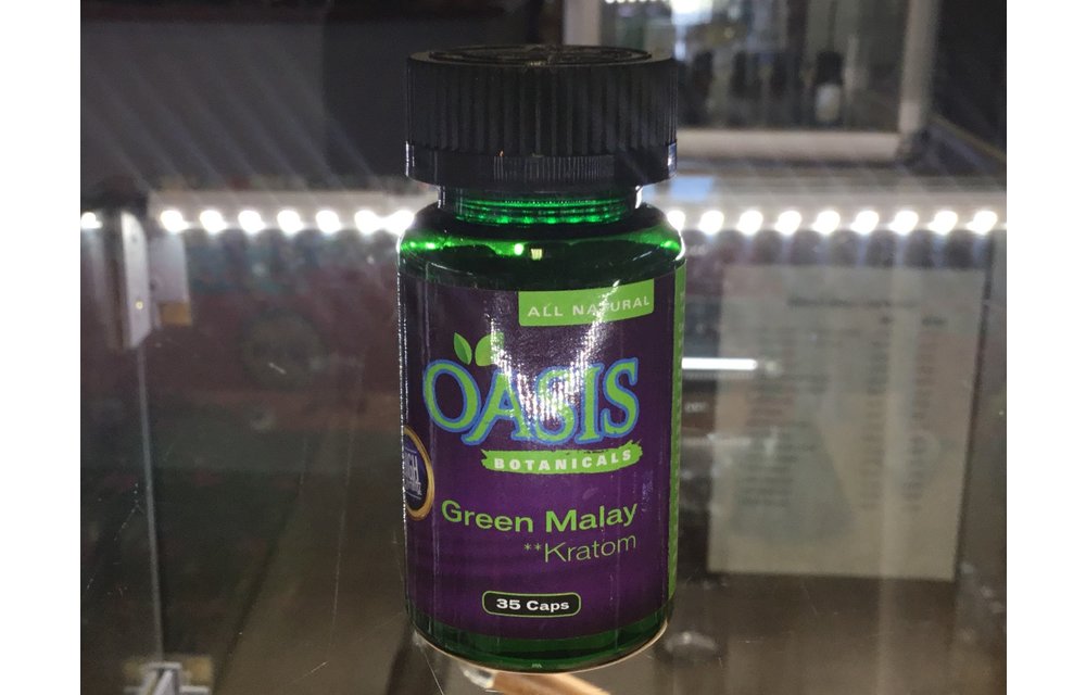 Oasis Botanicals - Kratom Capsule Green Malay 35ct