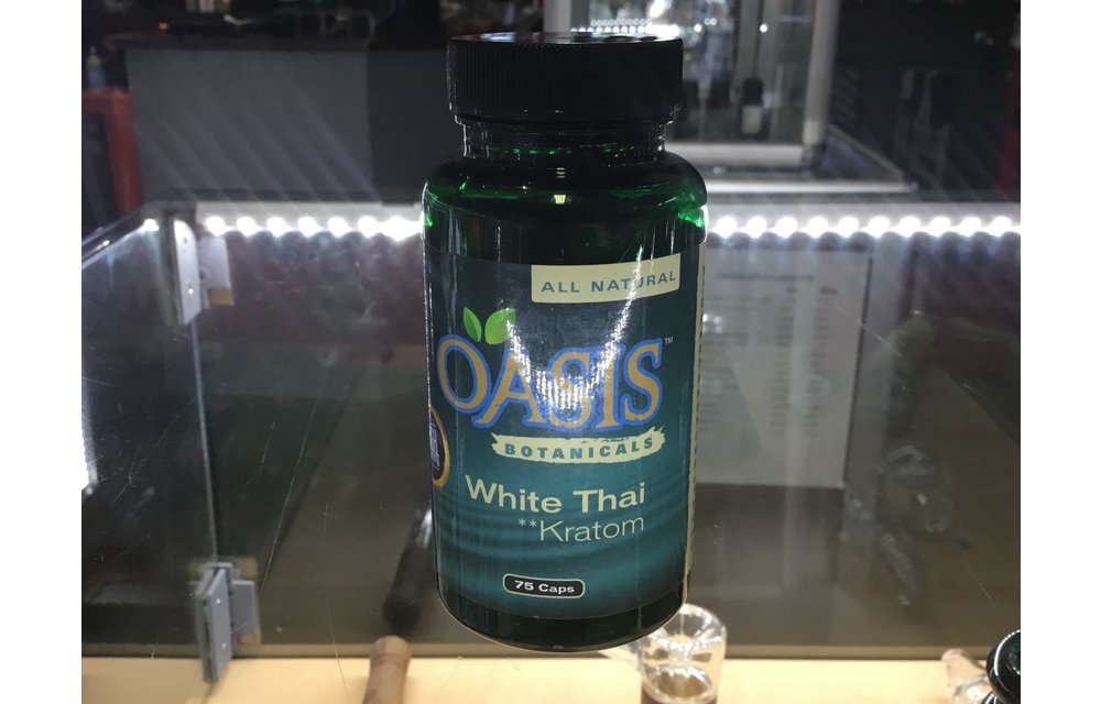 Oasis Botanicals - Kratom Capsule White Thai 75ct