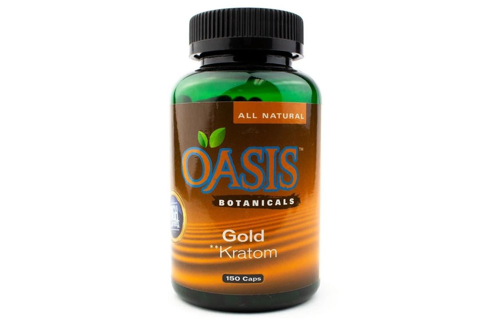 Oasis Botanicals - Kratom Capsule Gold 150ct