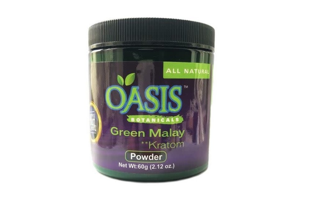 Oasis Botanicals - Kratom Powder Green Malay 60g