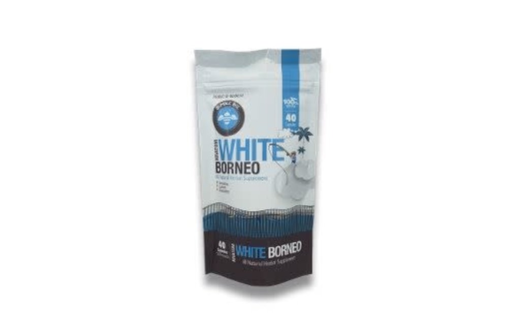 Bumble Bee - Kratom Capsule White Vein Borneo 40ct