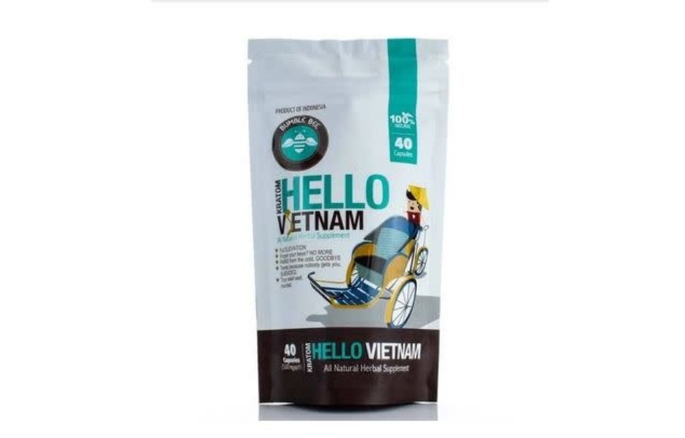 Bumble Bee - Kratom Capsule Hello Vietnam 40ct