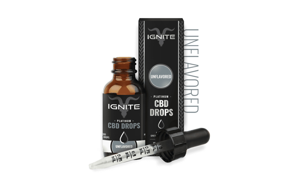 Ignite - CBD Tincture Oil 1000mg 30ml Unflavored