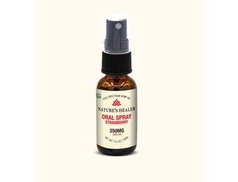 Nature's Healer - CBD Tincture Oral Spray 250mg 30ml No 36 Strawberry