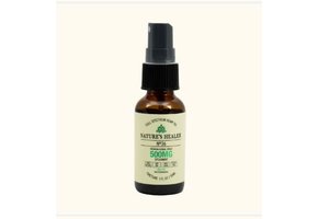 Nature's Healer - CBD Tincture Oral Spray 500mg 30ml No 36 Spearmint