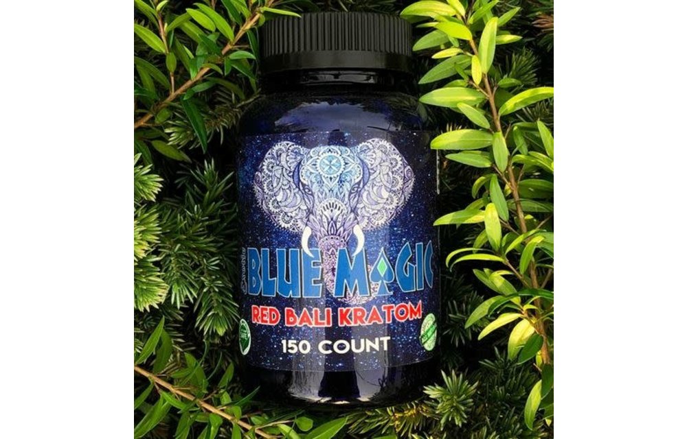 Blue Magic - Kratom Capsule Red Bali 150ct