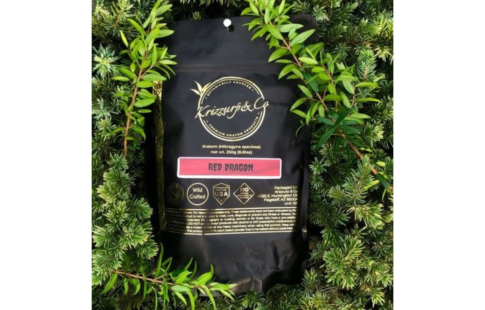 Krizzurp & Co - Kratom Powder Red Dragon 100g