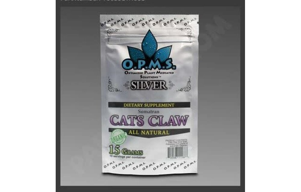OPMS - Supplement Capsules Silver Sumatran Cats Claw 30ct (15g)