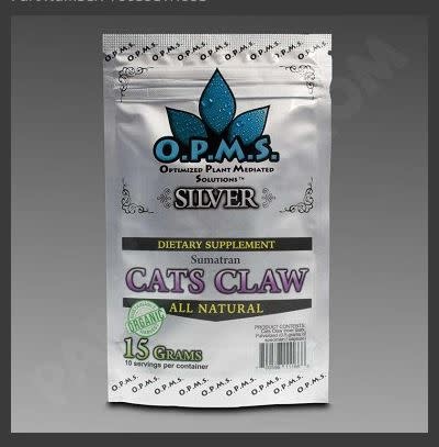 OPMS - Supplement Capsules Silver Sumatran Cats Claw 30ct (15g)