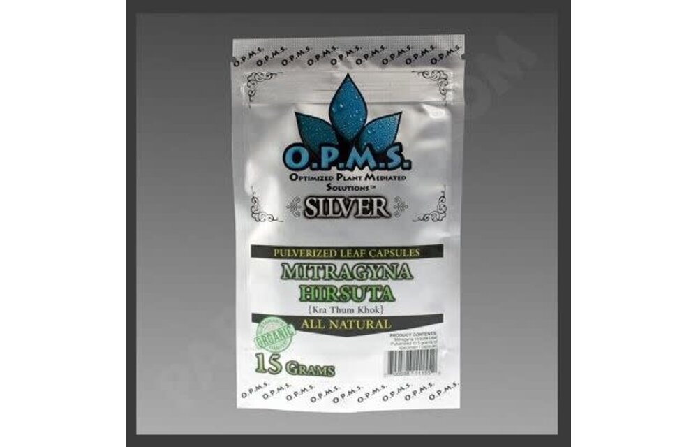 OPMS - Supplement Capsules Silver Mitragyna Hirsuta 30ct  (15g)
