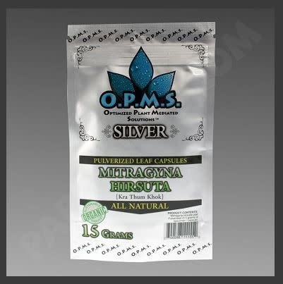 OPMS - Supplement Capsules Silver Mitragyna Hirsuta 30ct  (15g)