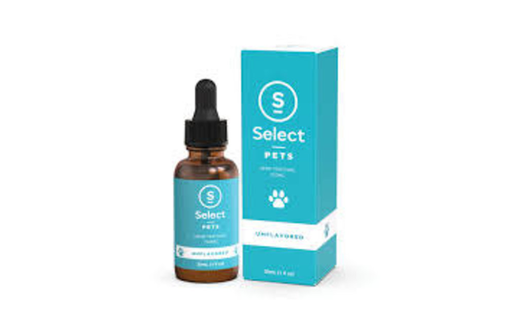 Select - CBD Pets Tincture Oil Hemp 30ml 750mg Unflavored