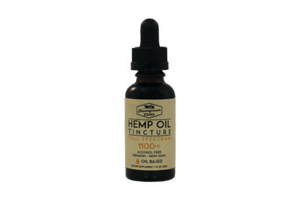 Home Grown - CBD Tincture Oil Hemp Full Spectrum 30ml 1100mg (Oil Based)