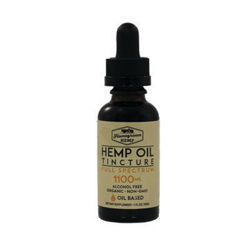 Home Grown - CBD Tincture Oil Hemp Full Spectrum 30ml 1100mg (Oil Based)