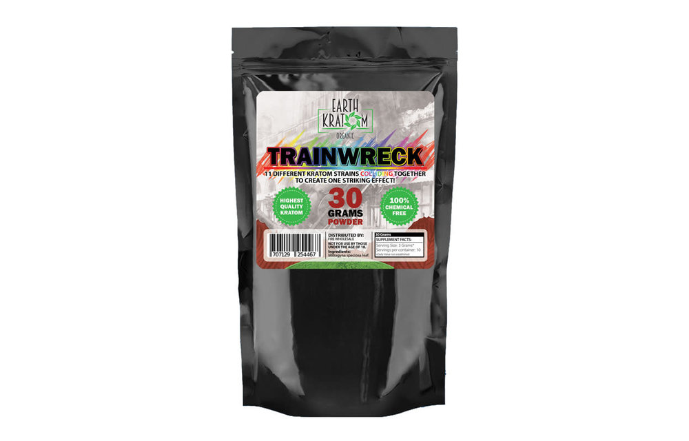 Earth Kratom - Kratom Powder Trainwreck 30g