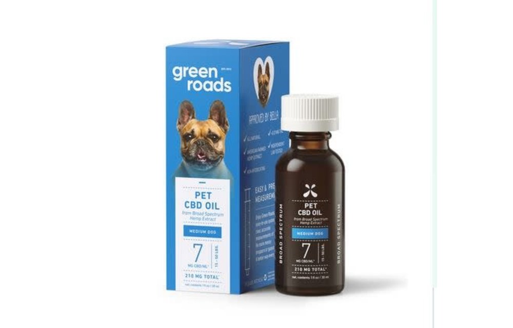 Green Roads - CBD Pets Tincture Oil Medium Dog 30ml 210mg
