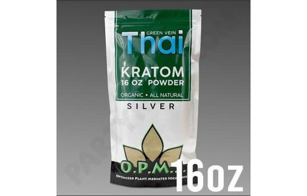 OPMS - Kratom Powder Silver Thai 16oz