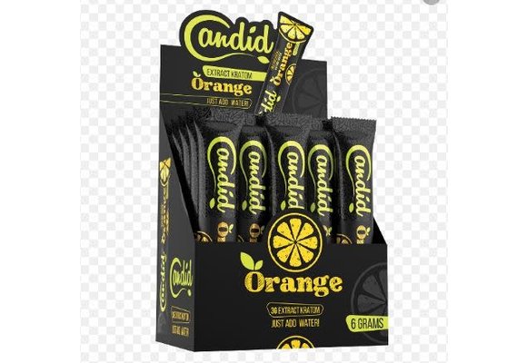 Candid - Kratom Extract Powder Drink Mix Orange