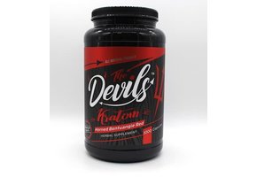The Devils Kratom - Kratom Capsules Horned Bentuangi Red