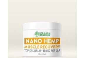 Life Bloom - CBD Topical Balm Muscle Recovery 2oz 150mg