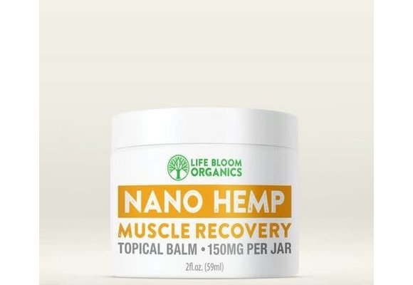 Life Bloom - CBD Topical Balm Muscle Recovery 2oz 150mg