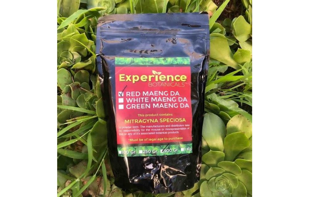 Experience Botanicals - Kratom Powder Red Vein Maeng Da 1000g (Kilo)