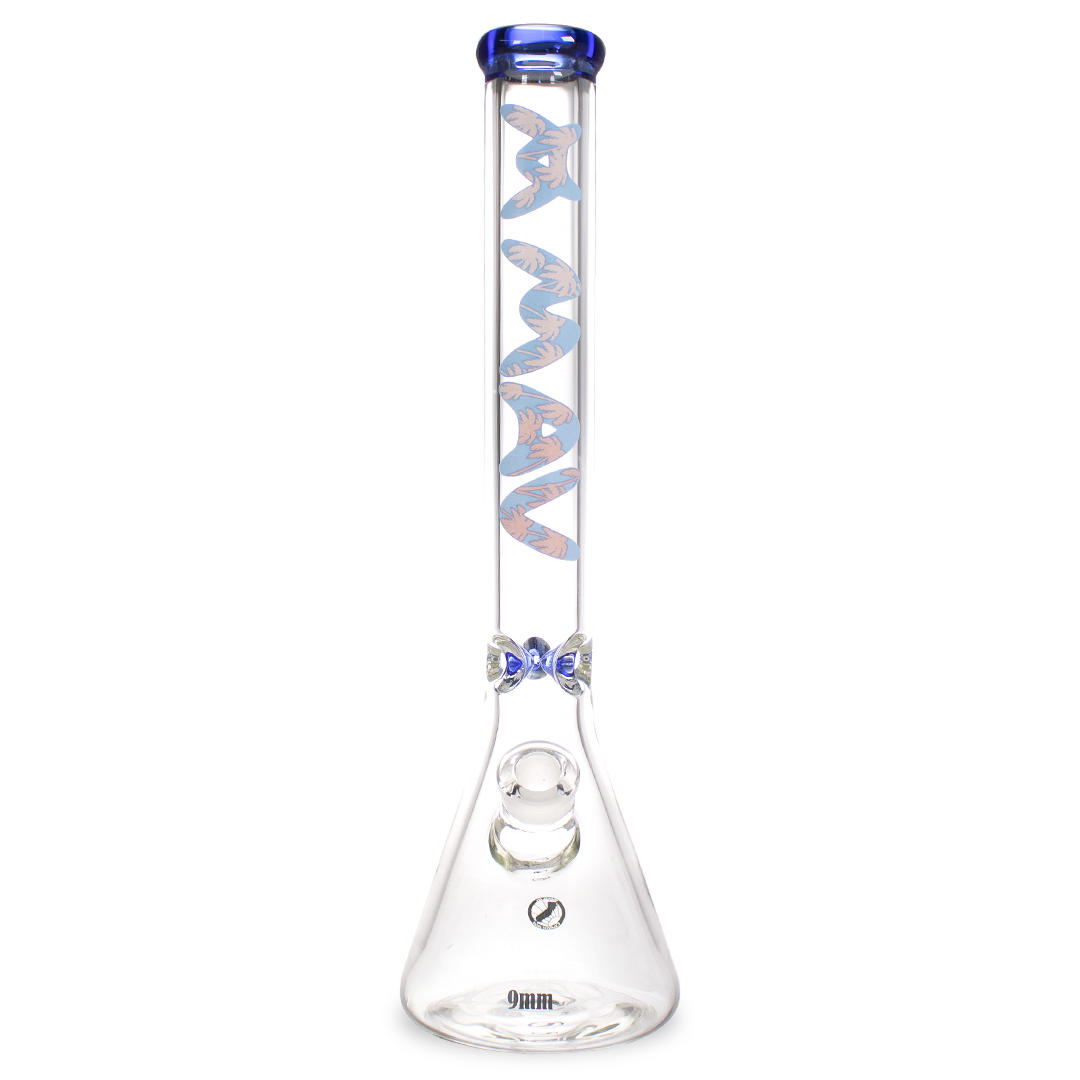 Mav Glass - Water Pipe Beaker 18" 9mm