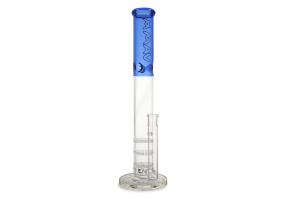 Mav Glass - Water Pipe Straight Triple Honeycomb Disc 18"