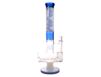 Mav Glass - Water Pipe Straight Inline 18"