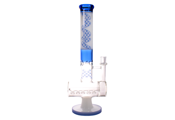 Mav Glass - Water Pipe Straight Inline 18"