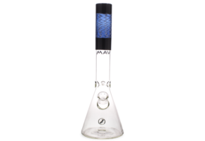 Mav Glass - Water Pipe Beaker Wig Wag  14"