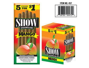 Show - Blunt Wraps 5pk Mango