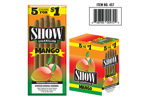 Show - Blunt Wraps 5pk Mango