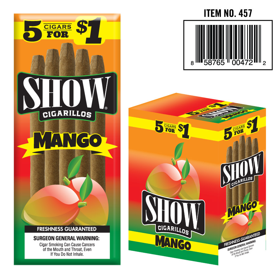 Show - Blunt Wraps 5pk Mango